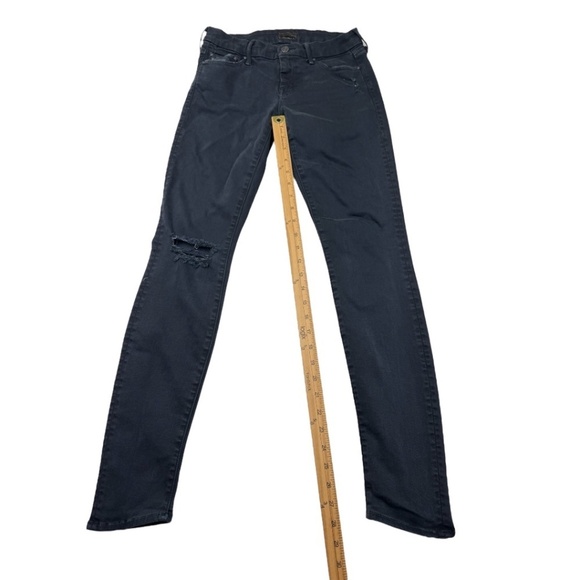 MOTHER The Looker Black Out Jeans - Picture 11 of 14